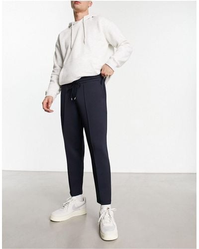 ASOS Smart Tapered joggers - White