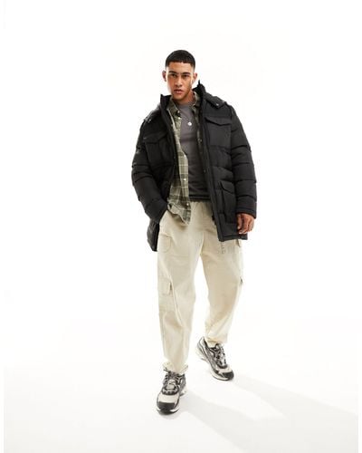 Brave soul puffer jacket mens cheap