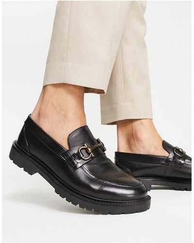 H by Hudson Exclusive Alevero Loafers - Black