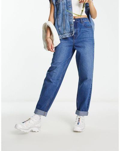 ASOS Relaxed Mom Jeans - Blue