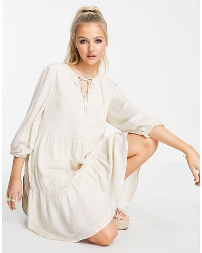 SELECTED Femme Mini Dress - White