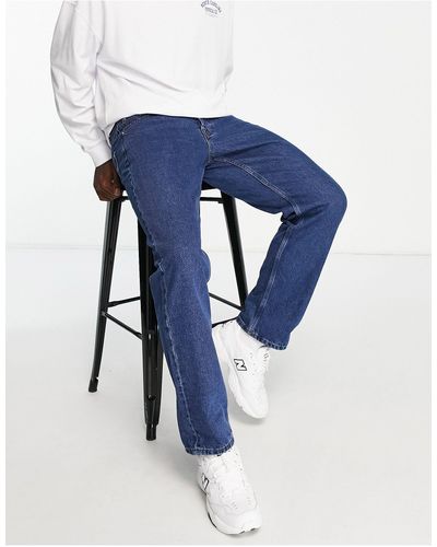 Only & Sons – edge – gerade geschnittene jeans - Blau