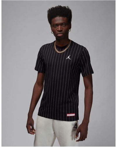 Nike Striped T-shirt - Black