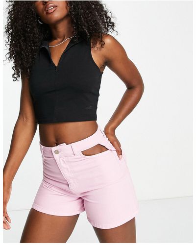 ONLY – camille – jeansshorts - Lila