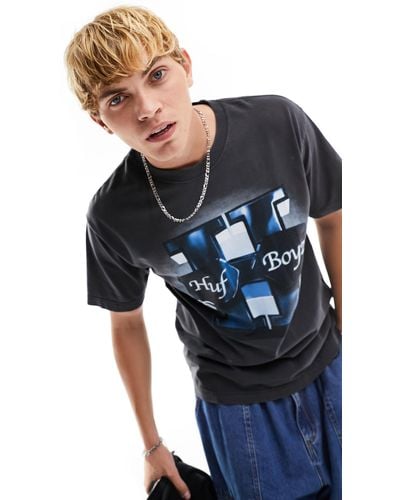 Huf Boyz Washed T-shirt - Blue