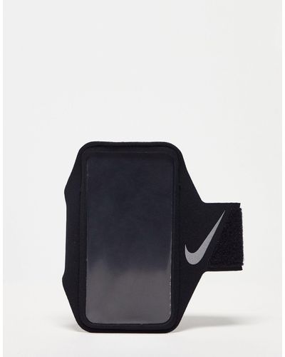 Nike Running - lean - fascia da braccio portacellulare nera - Blu