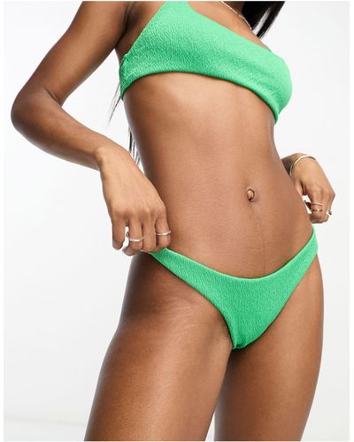 Bershka Bikini Bottoms - Green