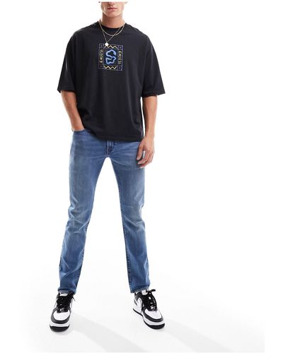 Levi's 511 - jeans slim medio - Blu