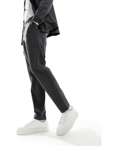 SELECTED Slim Fit Suit Trouser - Black