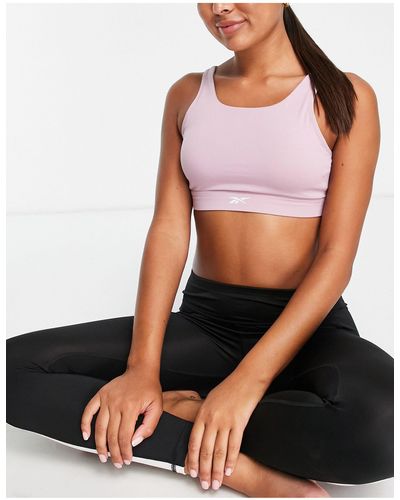 Reebok Yoga studio - brassière - Rose