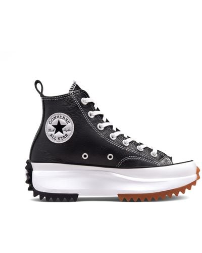 Converse – run star hike platform foundational – sneaker - Schwarz