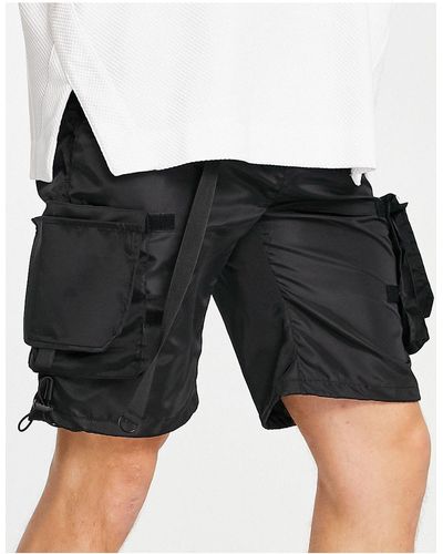 American Stitch Cargo Shorts - Black