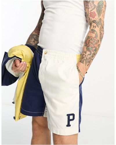 Polo Ralph Lauren X asos – exclusive collab – shorts im farbblockdesign - Weiß