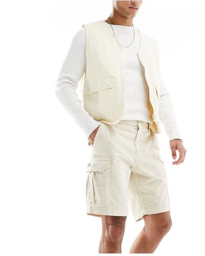 Tommy Hilfiger – ethan – cargo-shorts - Weiß