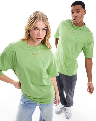 KTZ T-shirt con logo ny - Verde