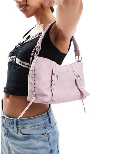 Bershka Shoulder Bag - Pink