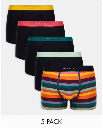 Paul Smith 5 Pack Trunks - Multicolour