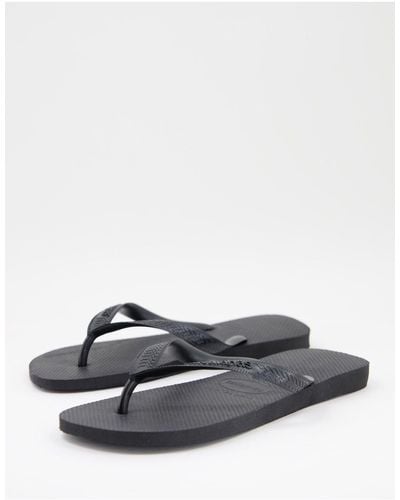 Havaianas – klassische zehenstegsandalen - Schwarz