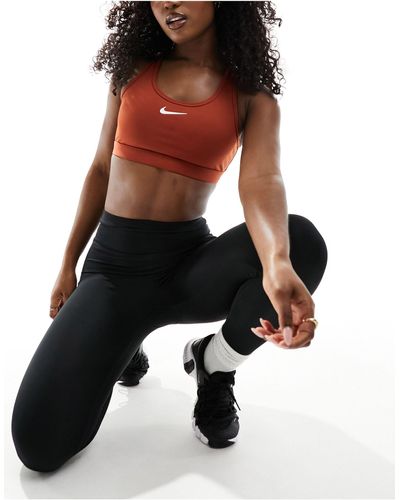 Nike Sujetador fuerte - Negro
