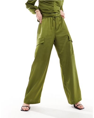 Y.A.S Pantalones cargo - Verde