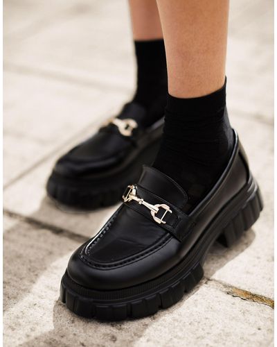 ASOS Magnus Chunky Loafers - Black