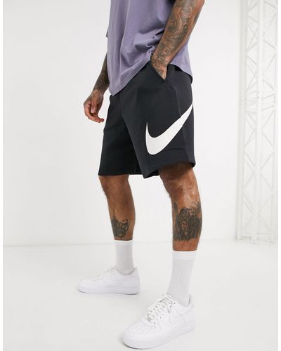 Nike Pantalones cortos s club - Negro