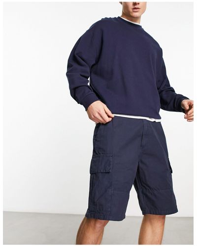 Barbour Ripstop Cargo Shorts - Blue