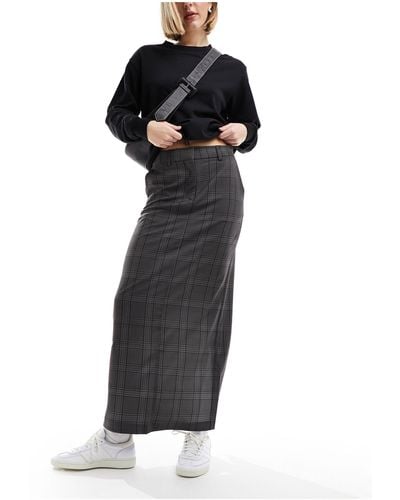 Vero Moda Maxi Column Skirt - Black