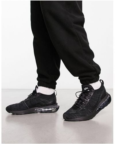 Nike Air Max Flyknit Racer Sneakers - Black