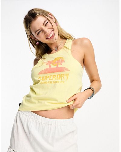 Camisetas y tops Superdry de mujer | Rebajas en línea, hasta el 59 % de  descuento | Lyst