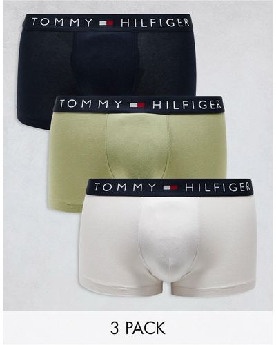 Tommy Hilfiger – original – 3er-pack unterhosen - Blau