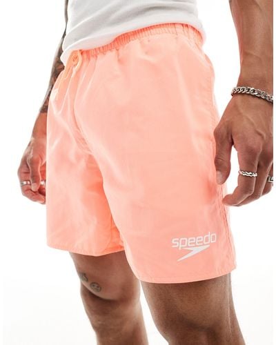Speedo Essential 16"" Swim Shorts - Pink