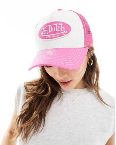 Von Dutch – boston – truckerkappe - Pink