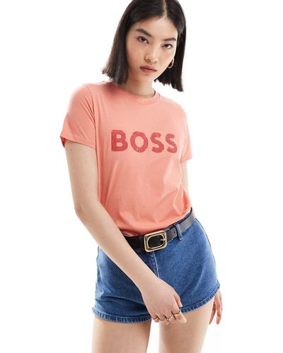 BOSS Boss – t-shirt - Blau