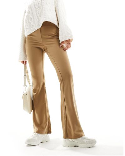 Vero Moda Pantaloni a zampa - Bianco