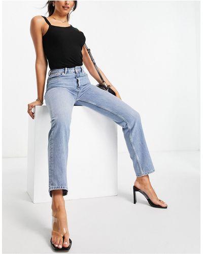 French Connection Mom Jeans - Blauw
