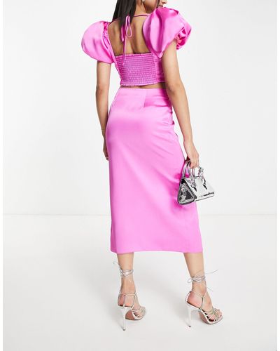 Pink Miss Selfridge Skirts for Women | Lyst
