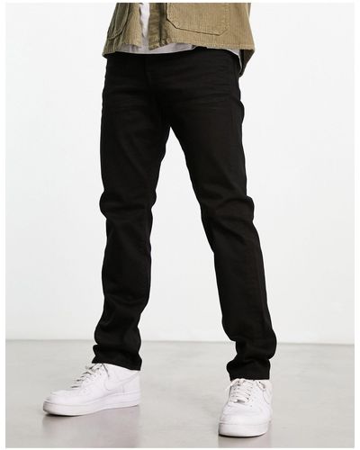 SELECTED Straight Fit Jeans - Black