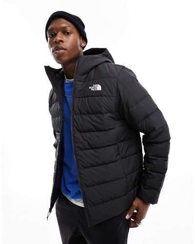 The North Face Aconcagua 3 Hooded Down Puffer Jacket - Blue