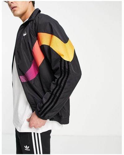 adidas Sprt Supersport Woven Track Top - White