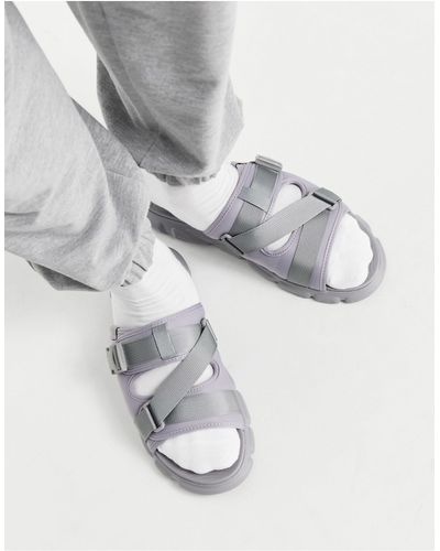 ASOS Slip On Tech Sandals - Multicolor