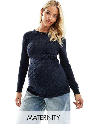 Mama.licious Mamalicious maternity – pullover - Blau