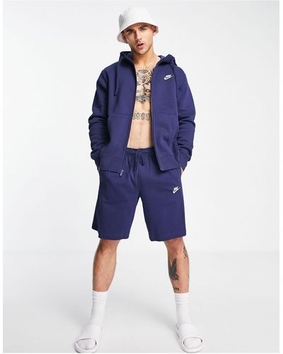 Nike Pantalones cortos en club - Azul