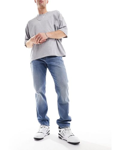 Tommy Hilfiger – regulär und gerade geschnittene jeans - Blau