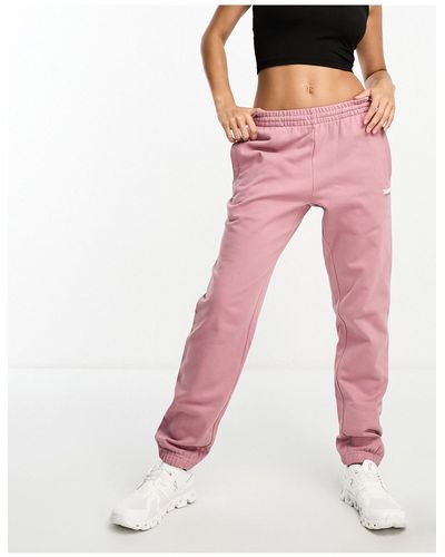 Hummel – jogginghose aus sweatshirt-stoff - Pink