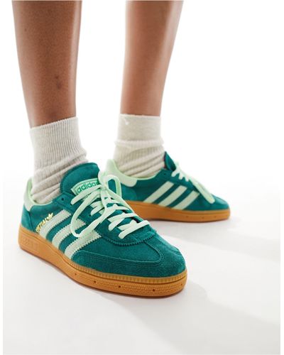 adidas Originals Handball spezial - sneakers bosco e lime - Verde