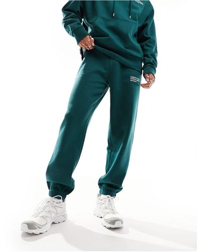 Collusion Logo sweatpants - Green