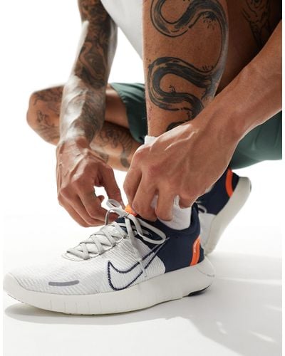 Nike Free Run Flyknit Nn Trainers - Grey