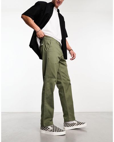 Jack & Jones Intelligence - kane - pantalon chino ample - olive - Vert