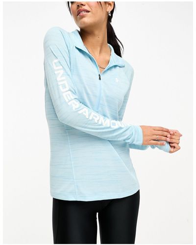 Under Armour Evolved Core Tech Half Zip Training Top - White